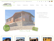 Tablet Screenshot of casasnatura.com